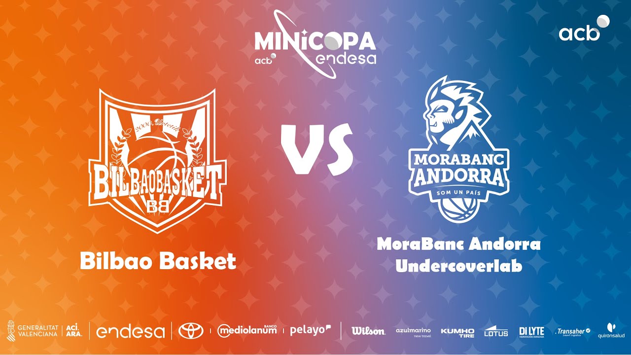 🔴 DIRECTO: Bilbao Basket - MoraBanc Andorra Undercoverlab | 1&ordf; Fase Minicopa Endesa Valencia 2025