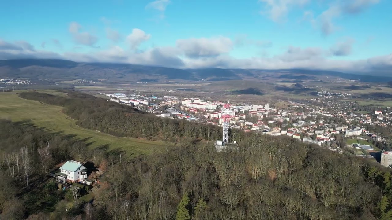 Vysílač a okolí Střižovického vrchu