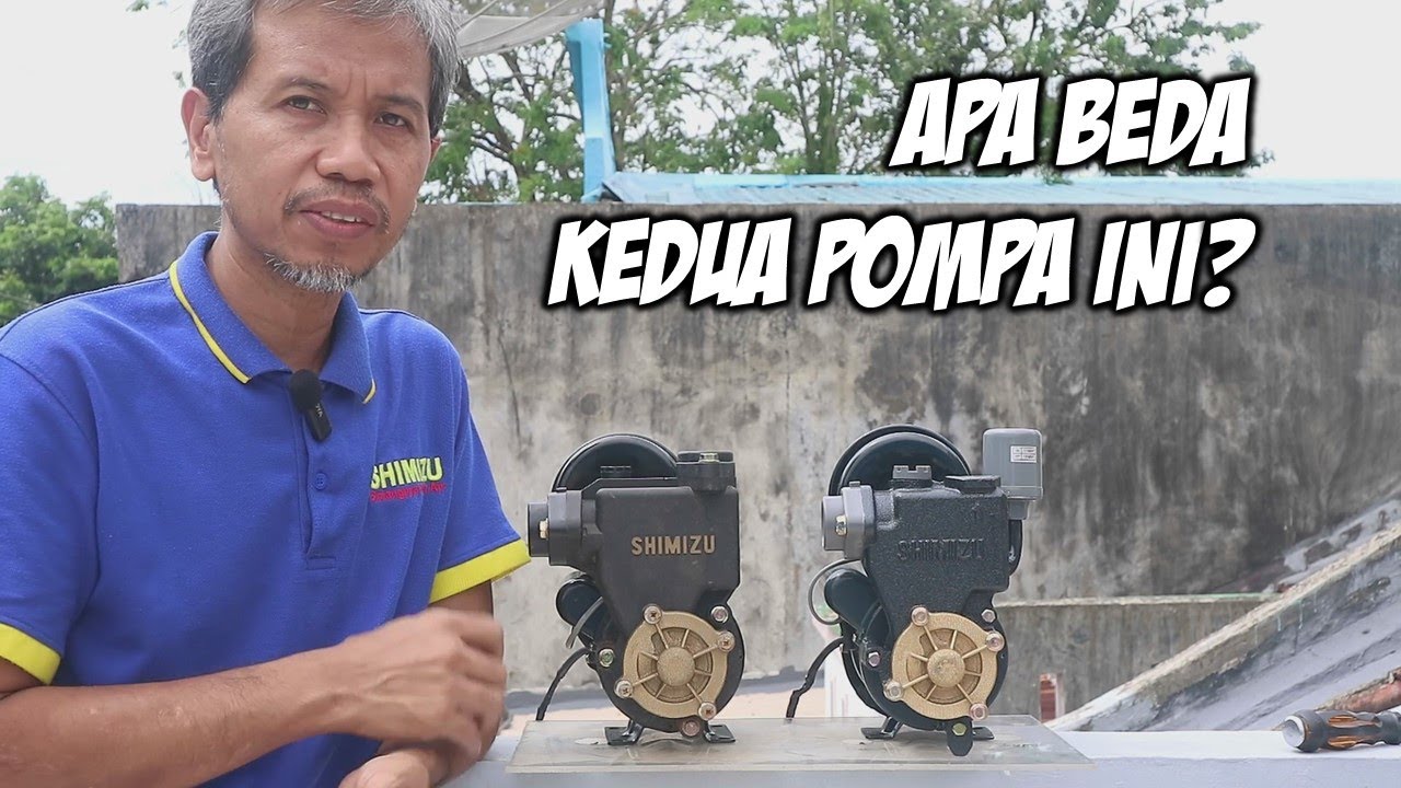 Mengupas perbedaan pompa Shimizu PS-135 E dan PL-138 BIT