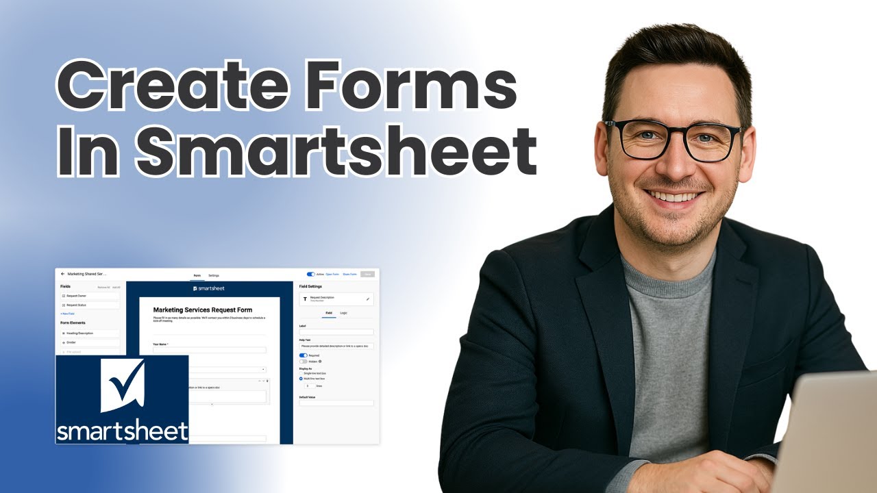 How To Create Form In Smartsheet [Smartsheet Training]