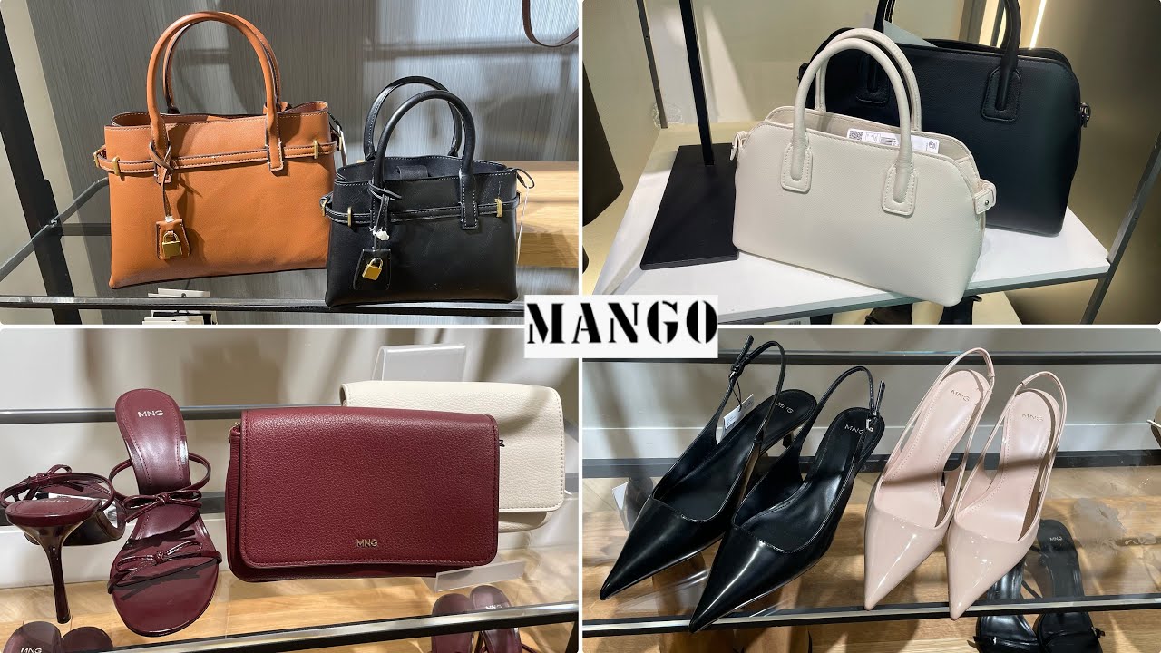MANGO BAGS & SHOES NEW COLLECTION / OCTOBER 2024