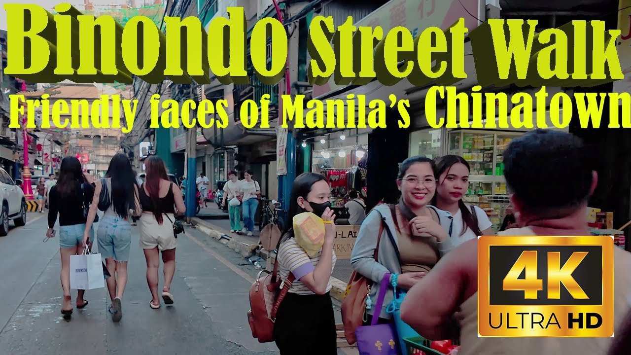 Exploring Ongpin Street as a Foreigner: Friendly Faces & Hidden Gems in Binondo! 4K Walking Tour