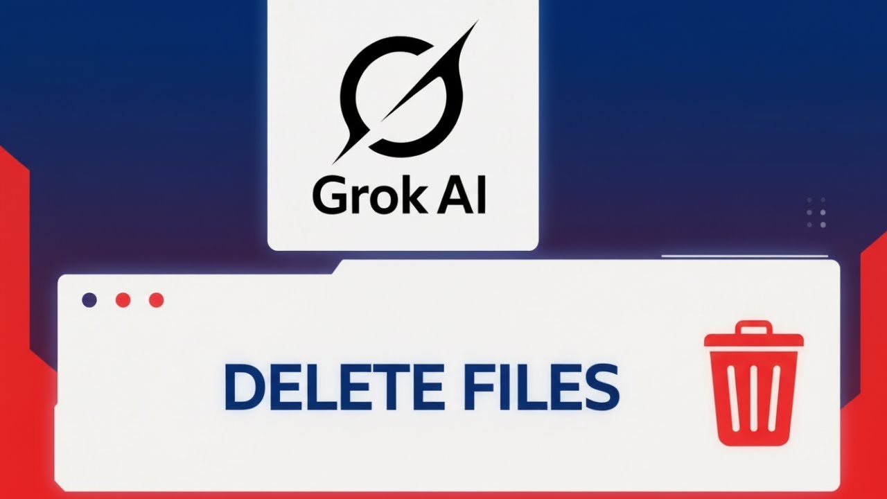 How to Delete Uploaded Files in Grok AI (Step-by-Step Tutorial for Beginners)