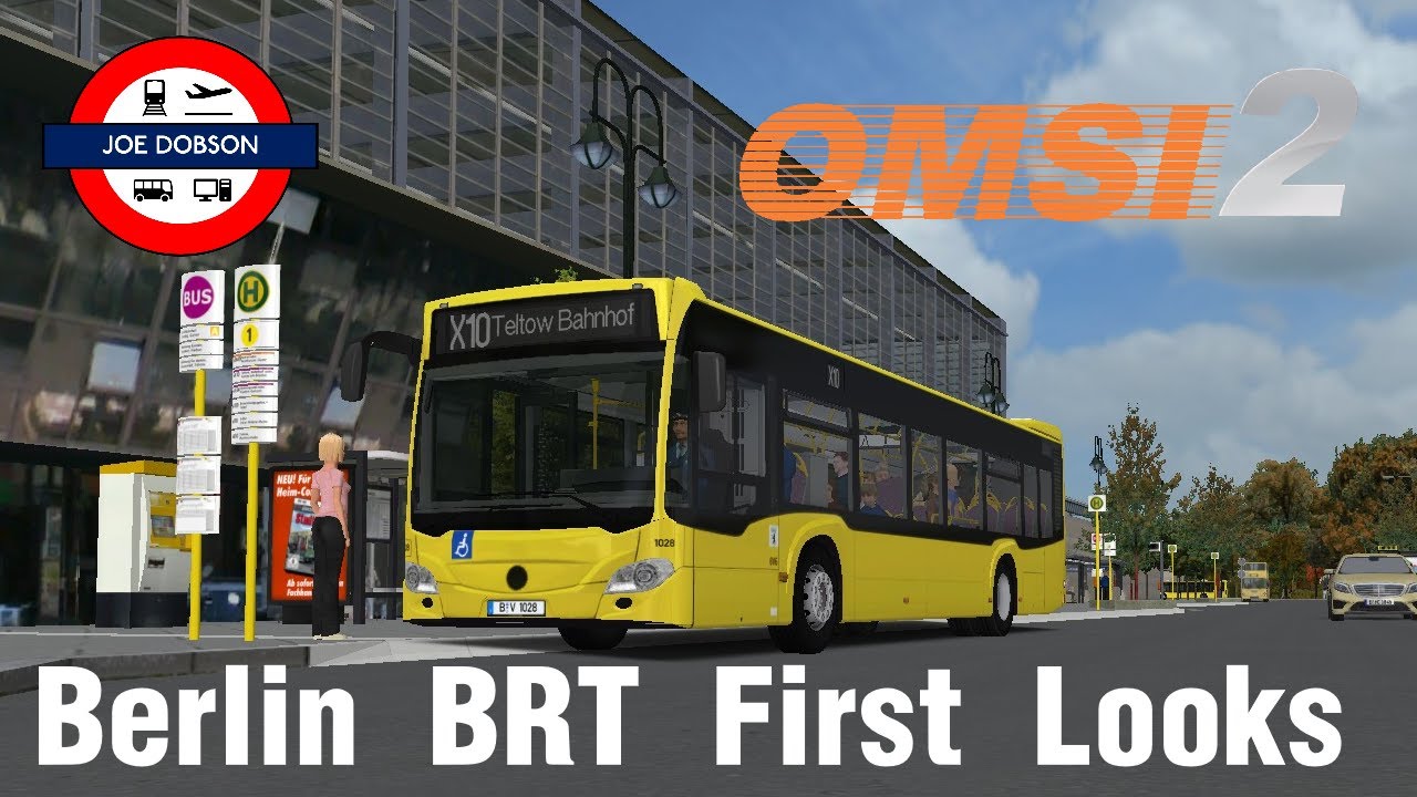 ОМСИ 2 | Берлин BRT | Маршрут X10 | Мерседес-Бенц Цитаро С2