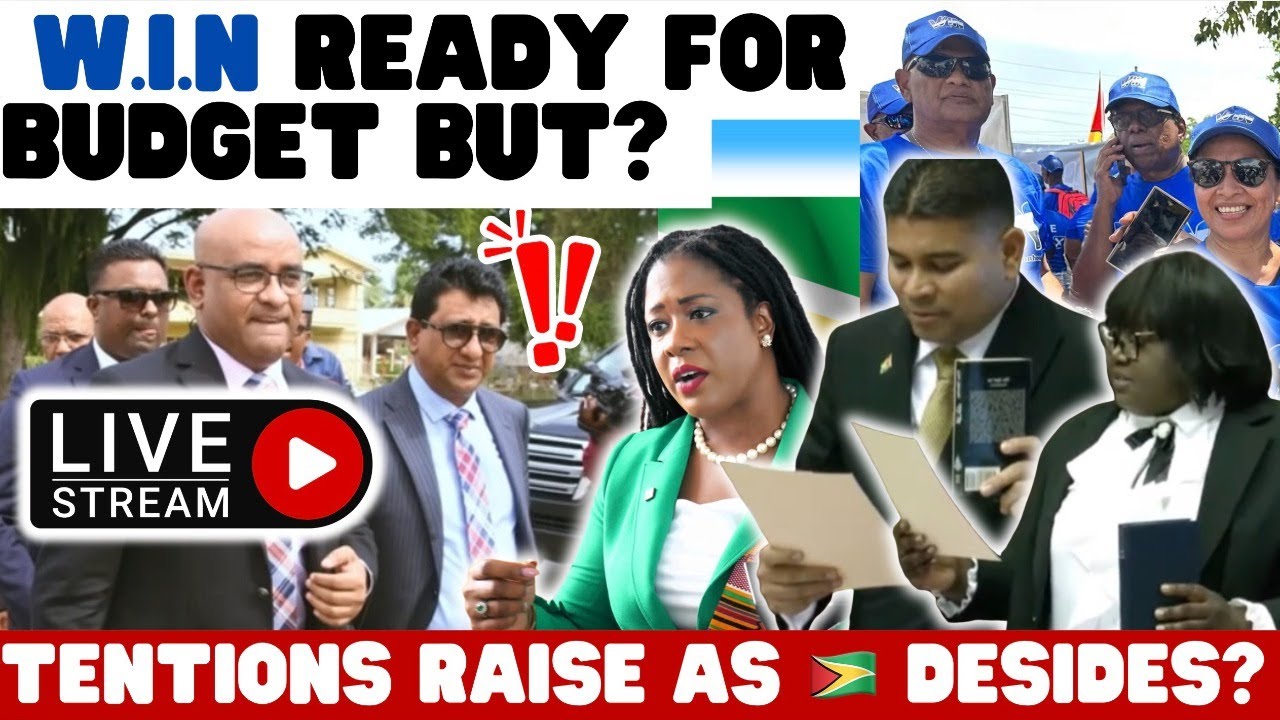✈️ MONDAYS | 🚨 W.I.N READY FOR BUDGET BUT? 🛑 MEDIA LOCKED OUT 🛑 TENSION RISE AS 🇬🇾 DECIDES? +🔥MORE!📱