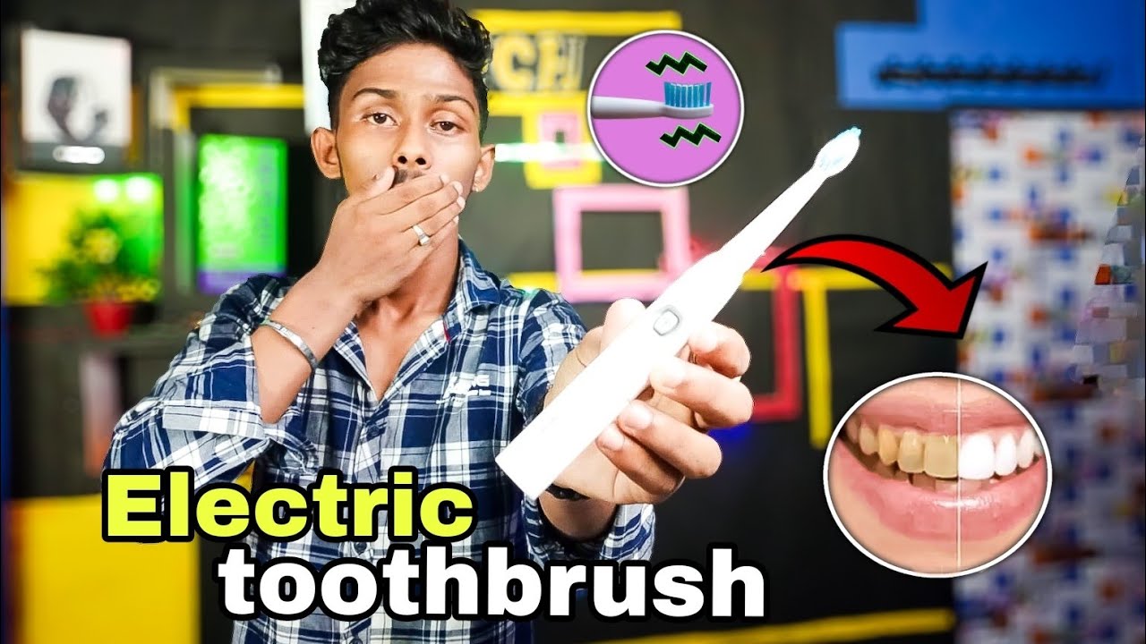 (COBOR )smart electric toothbrush unboxing and review  ($.16?) best toothbrush//