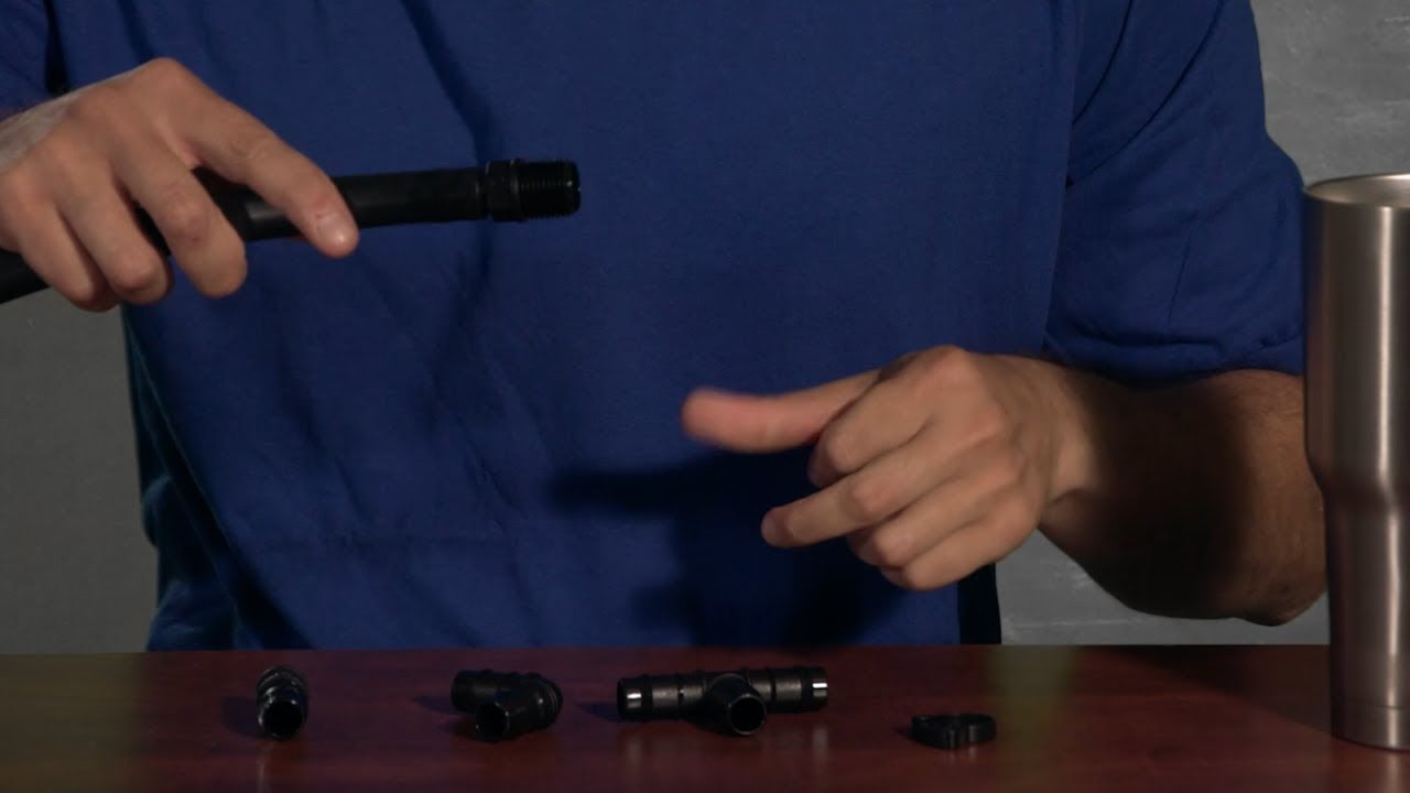 Compression, Barbed, and Lock Nut Drip Fittings