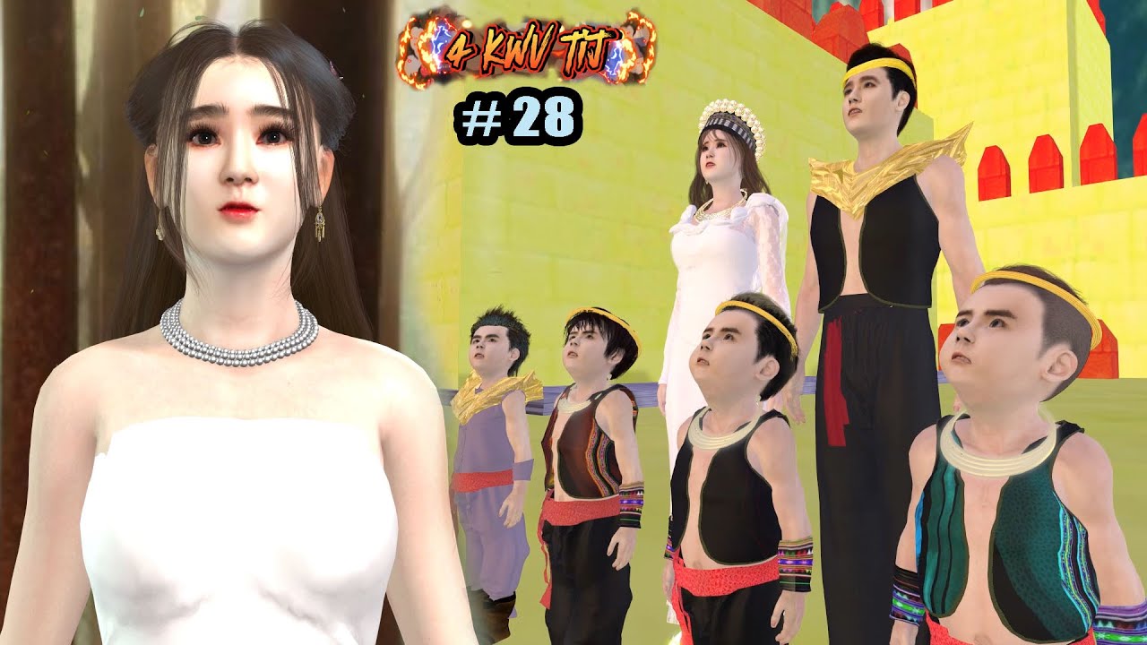 cuab yeej hwj huaj daim part 28 hmoob hmong animation 3d 4 kwv tij