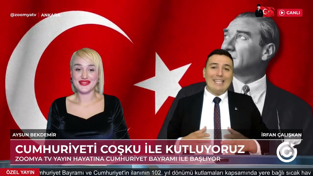29 EKİM CUMHURİYET BAYRAMI &Ouml;ZEL YAYINI #zoomyatv