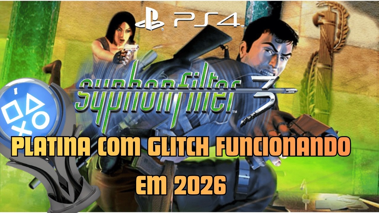 Syphon Filter 3 PS4 Platinum in 2026 Alternative Method