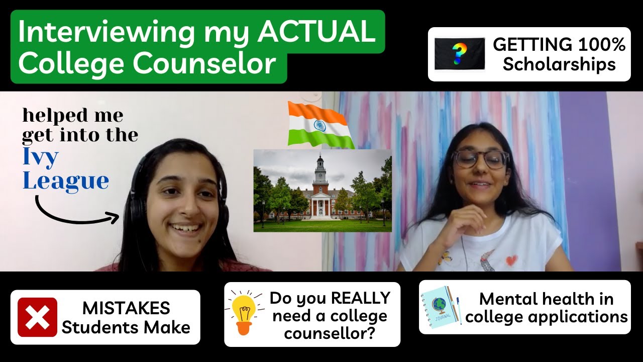 REAL College Apps advice with my college counselor! Mistakes students make, scholarships...
