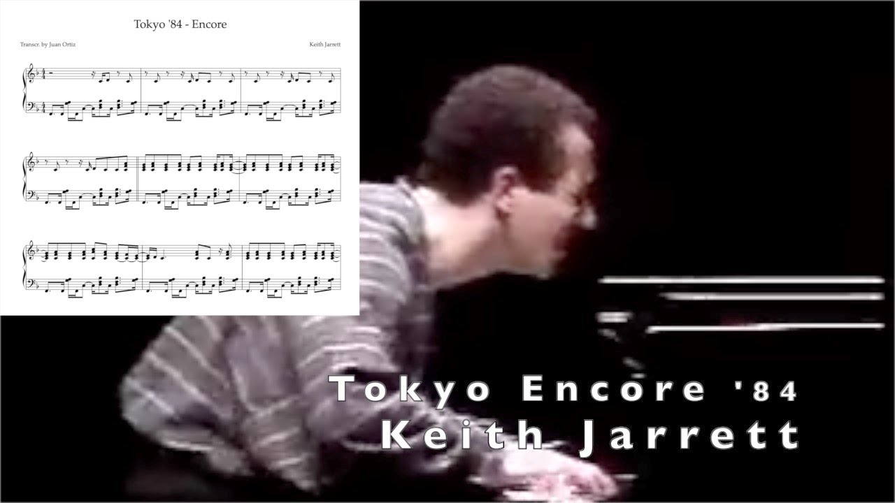 Keith Jarrett (Transcription) - Tokyo Encore '84