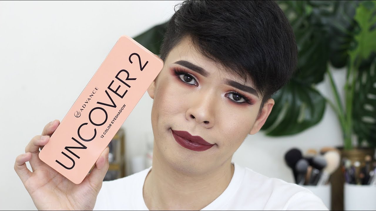 MAGANDA BA?! EB ADVANCE UNCOVER 2 EYESHADOW PALETTE REVIEW AND SWATCHES + TUTORIAL | Kenny Manalad