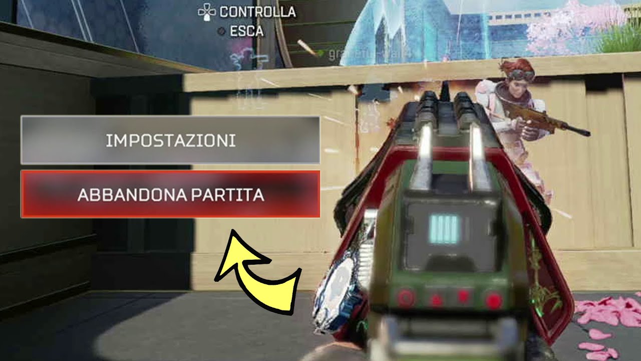 CHALLENGE - se misso un colpo QUITTO LA PARTITA [APEX  LEGENDS ITA]