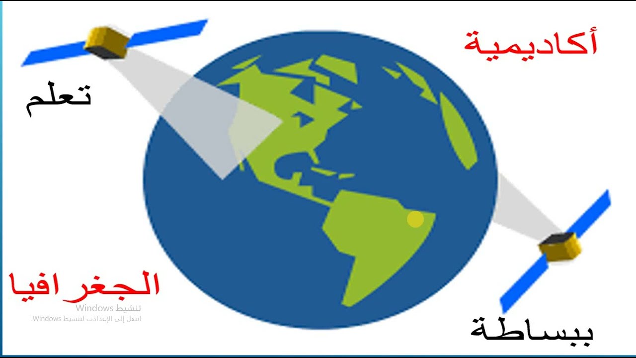 شرح درس  تحليل الصور الفضائية