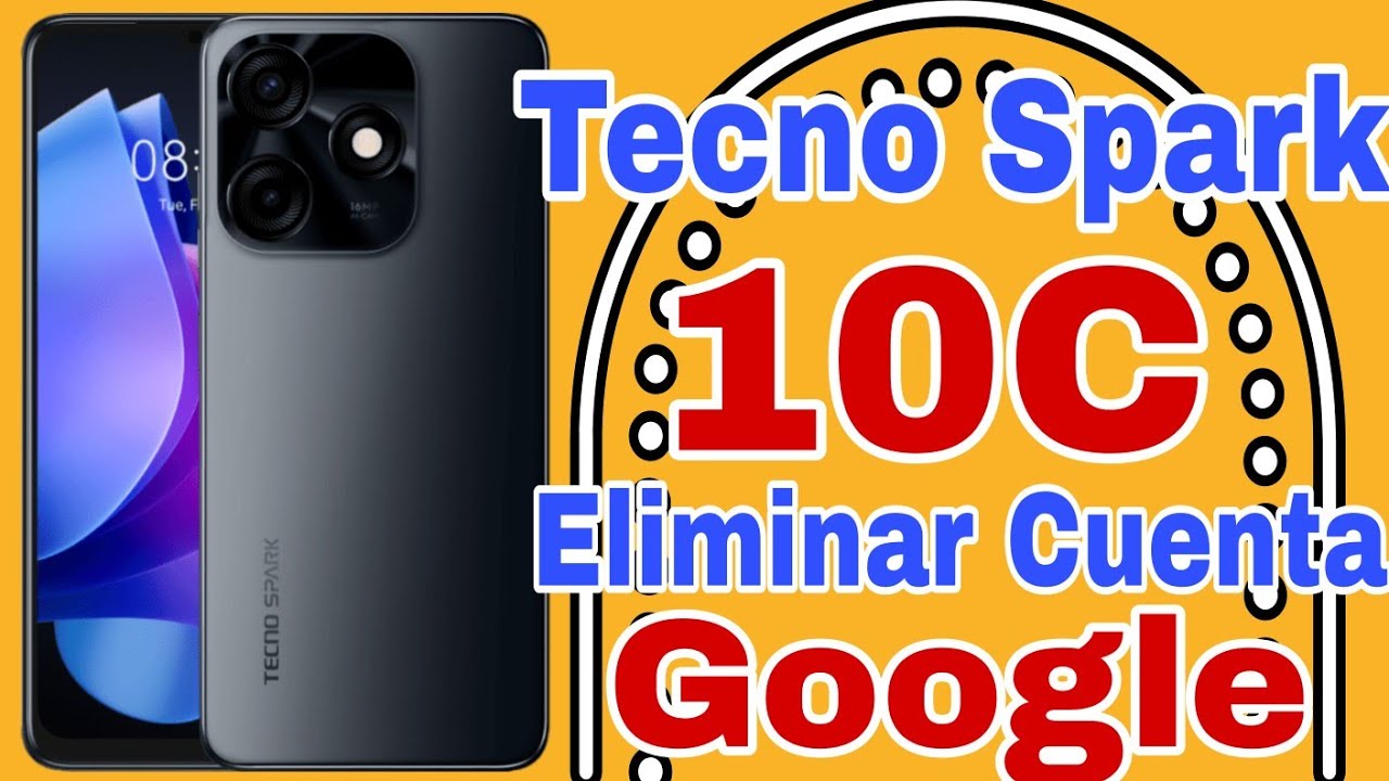 Eliminar Cuenta Google TECNO SPARK 10C Android 12 | Tecno Spark 10c | Nuevo Metodo en DESCRIPCION