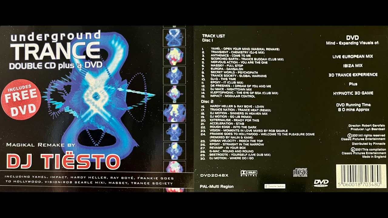 DJ Tiesto - Underground Trance (Disc 1) (Classic Trance Mix Album) [HQ]