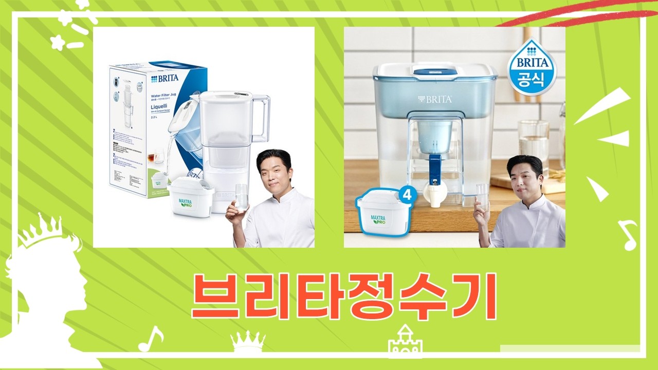 브리타 정수기 총정리! 용량별 추천  필터 비교 (마렐라, 플로우 등)