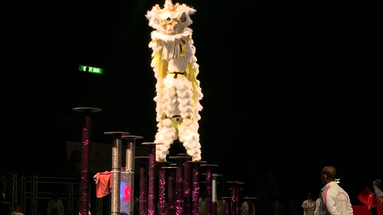 世界香港夜光龍醒獅錦標賽2016-潤福堂(香港)國術龍獅總會洪拳李潤福獅隊