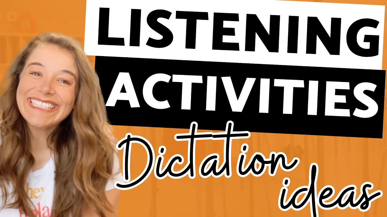 Spanish Listening Exercises for Beginners: Dictation Listening Practice Activities