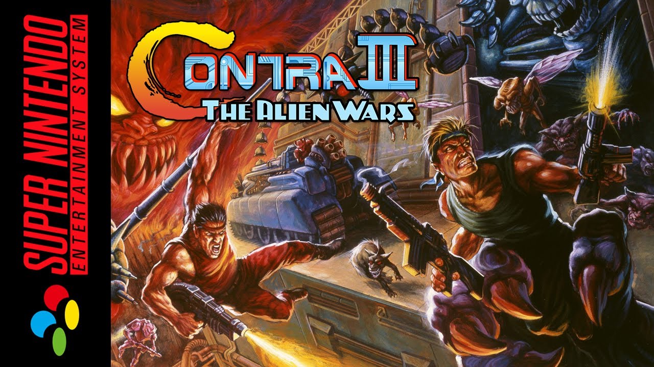 [Longplay] SNES - Contra III: The Alien Wars [2 Players] (4K, 60FPS)