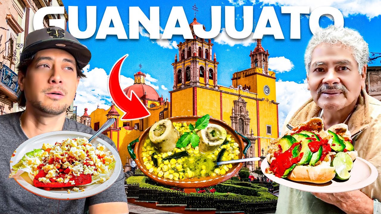 Comida que DEBES PROBAR en GUANAJUATO! 😮🇲🇽 MEXICO ✅