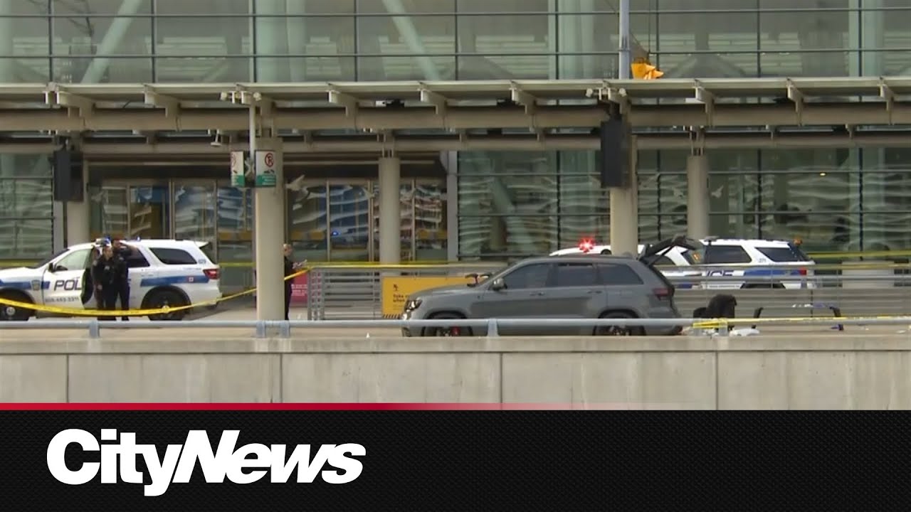 Man dead after police shooting at Pearson Airport
