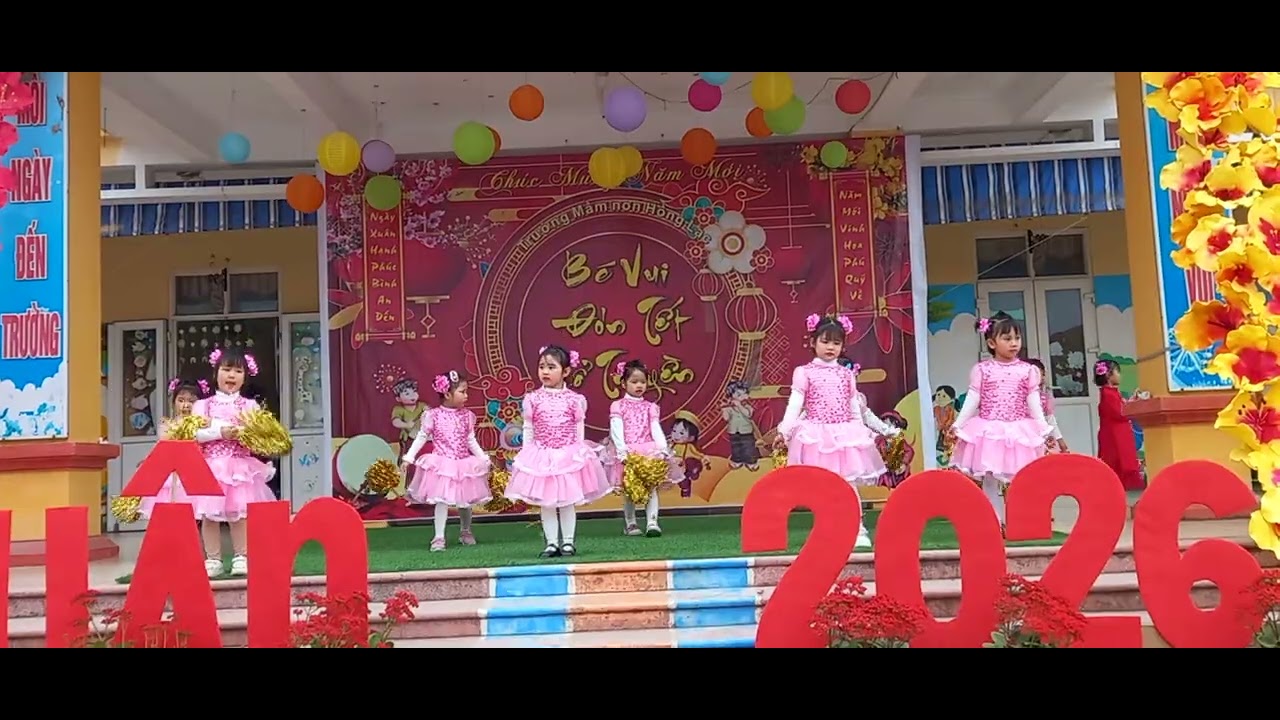 Happy new year dance kids