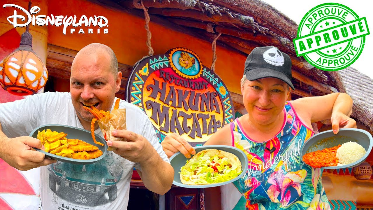 ON TESTE LE RESTAURANT HAKUNA MATATA A DISNEYLAND PARIS