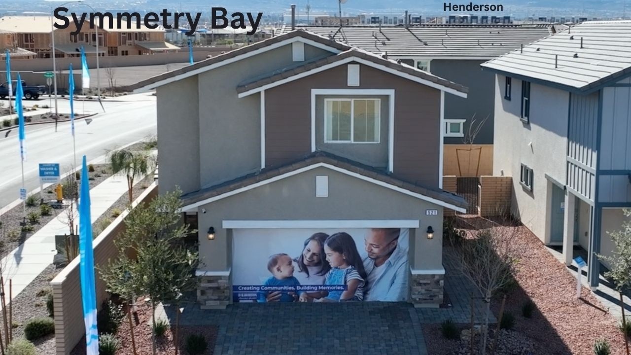 Henderson New Homes For Sale | Symmetry Bay by DR Horton Cadence - $473k+ 4BD, 3BA 1,865sf