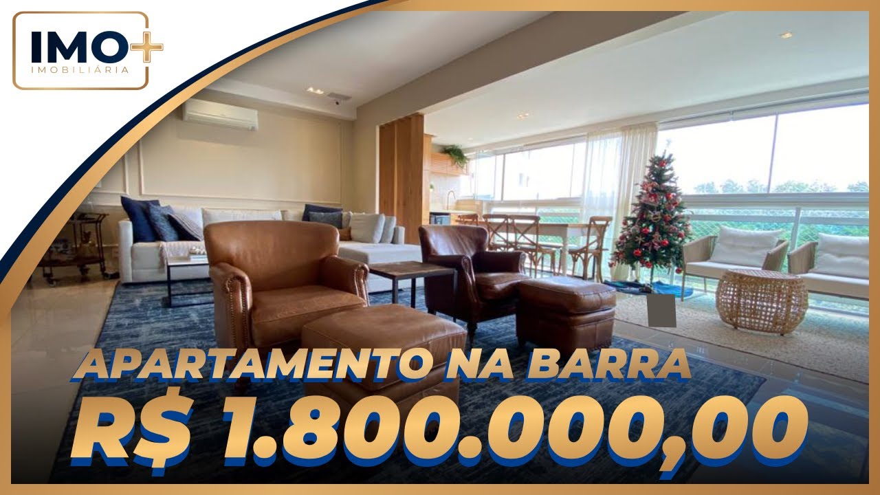 LINDO APARTAMENTO A VENDA NA BARRA DA TIJUCA!