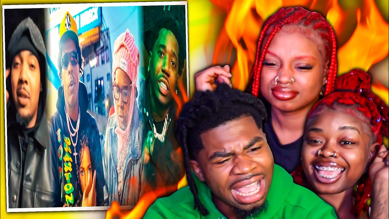 Lil Baby, G-Herbo, YTB Fatt и YFN Lucci — All On Me & Plenty | РЕАКЦИЯ