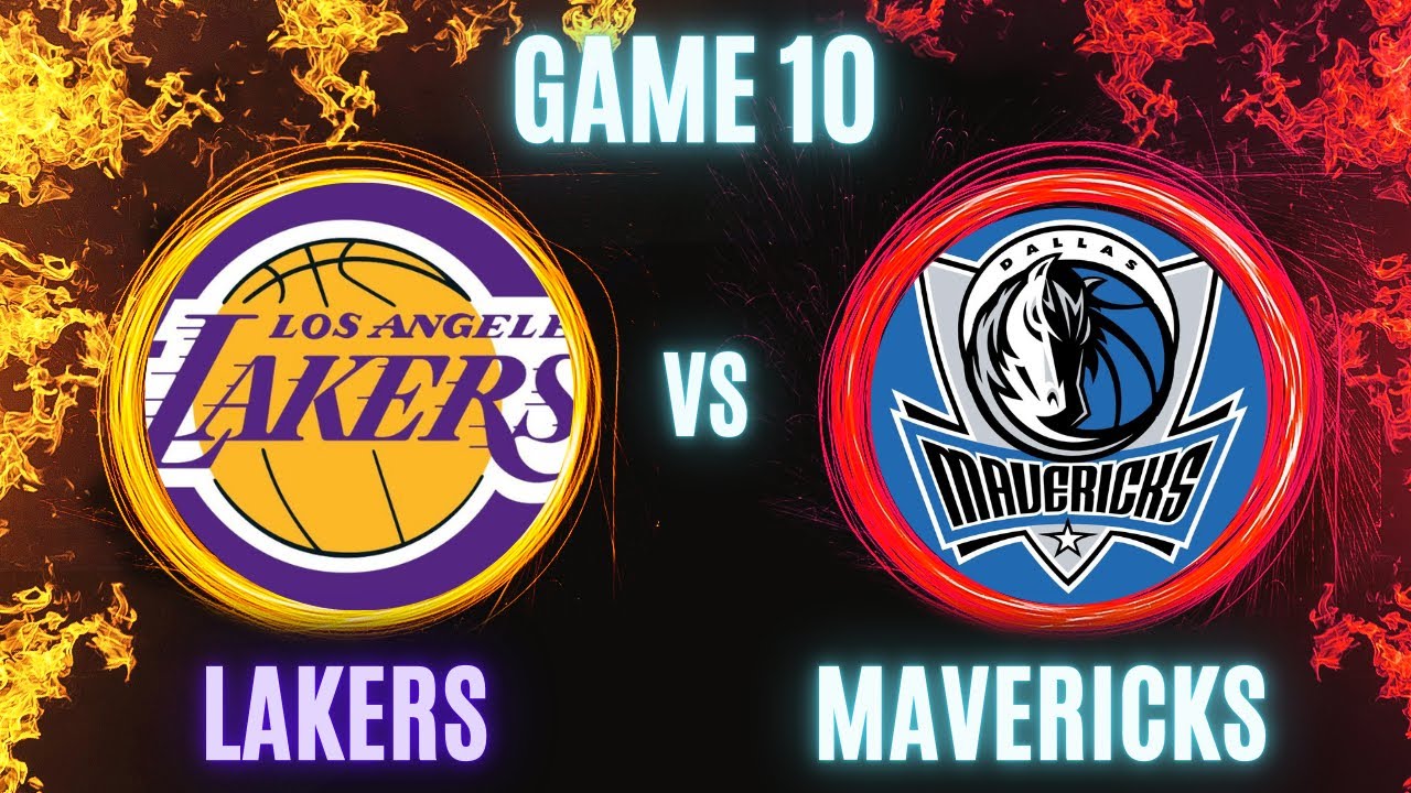 Game 10 LAKERS VS MAVERICKS 7/8th grade 