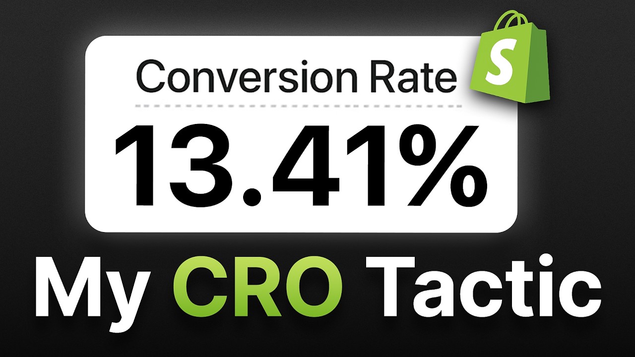 Increase Your Conversion Rate INSTANTLY With This CRO Concept [Ecommerce 2025]