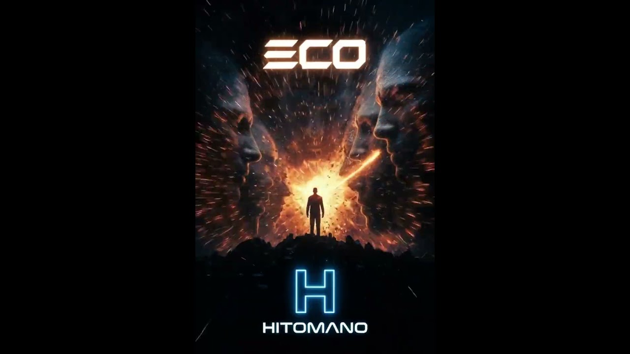 HITOMANO - ECO (Official Audio) | Dark Electro-Metal & Triumphant Alternative