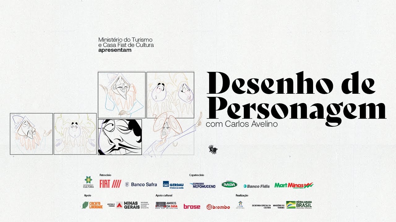 Oficina | Desenho de Personagem com Carlos Avelino