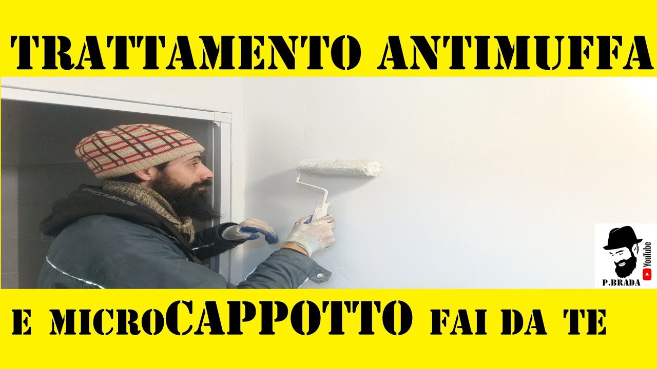 Ristrutturazione bagno - trattamento antimuffa e microcappotto Fai da Te