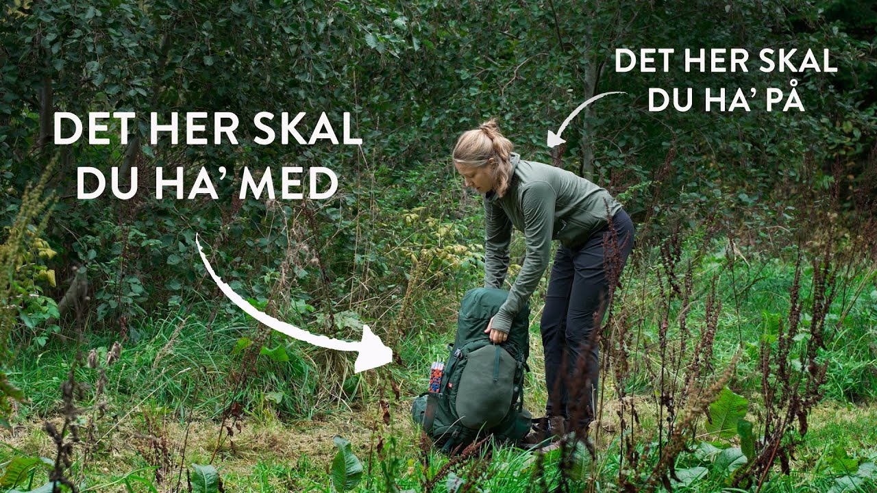 Sådan pakker jeg til min vandretur | Eventyrsport Tine giver gode råd og viser produkter