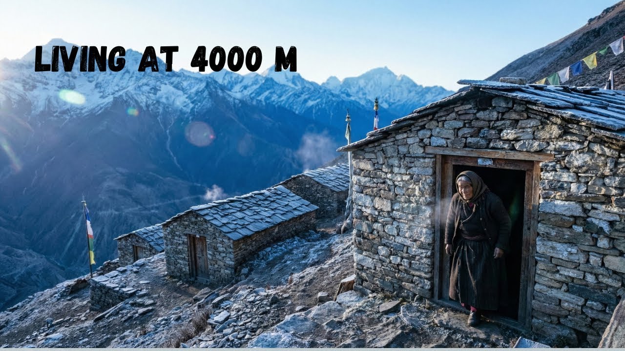 Life High in the Mountains | How People Live Above the Clouds | Living at 4,000 m