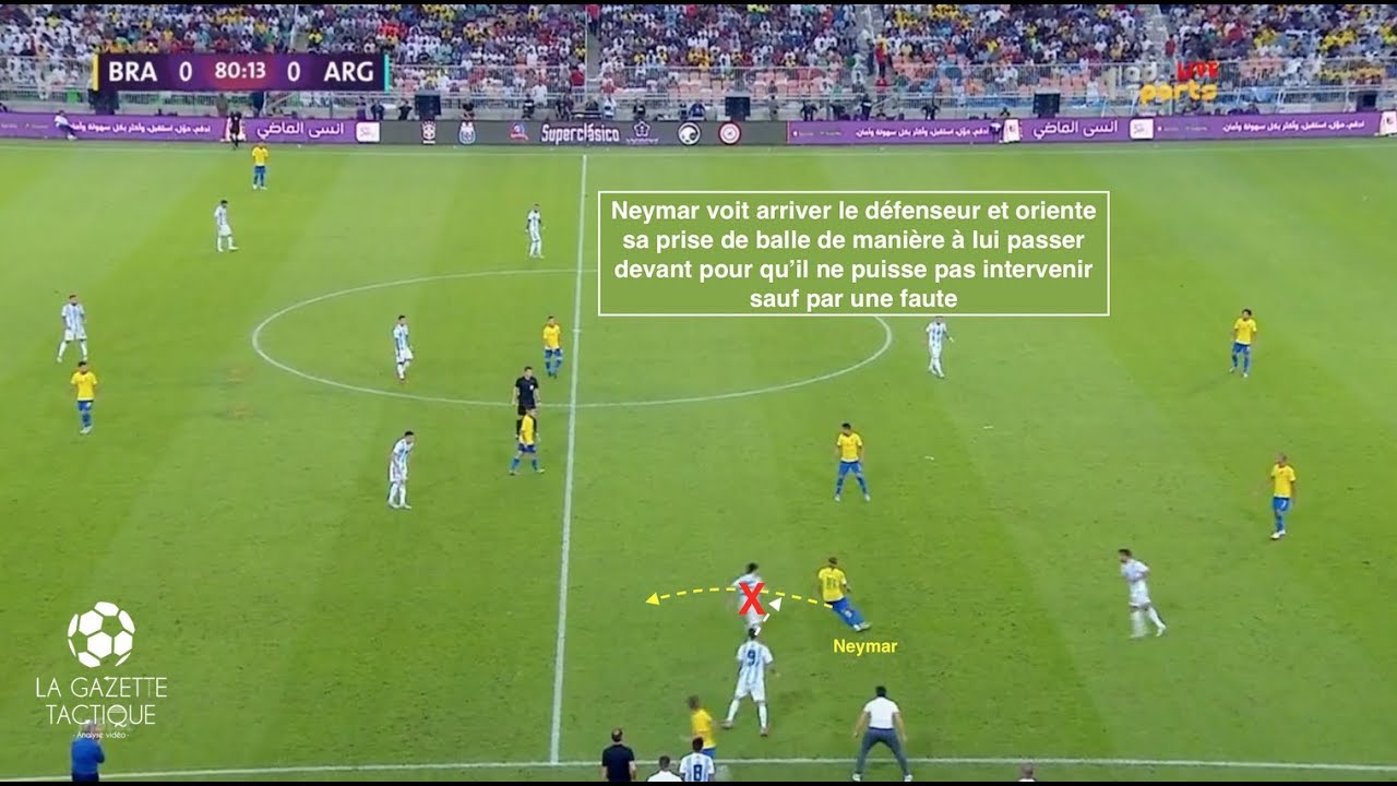 Neymar : l’intelligence de ses déplacements et de ses dribbles