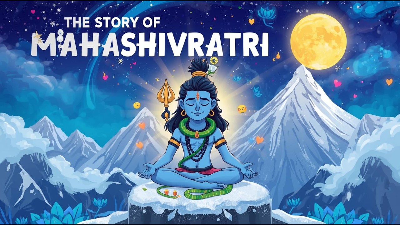 The Story of Maha Shivratri | Hindi Story for Kids