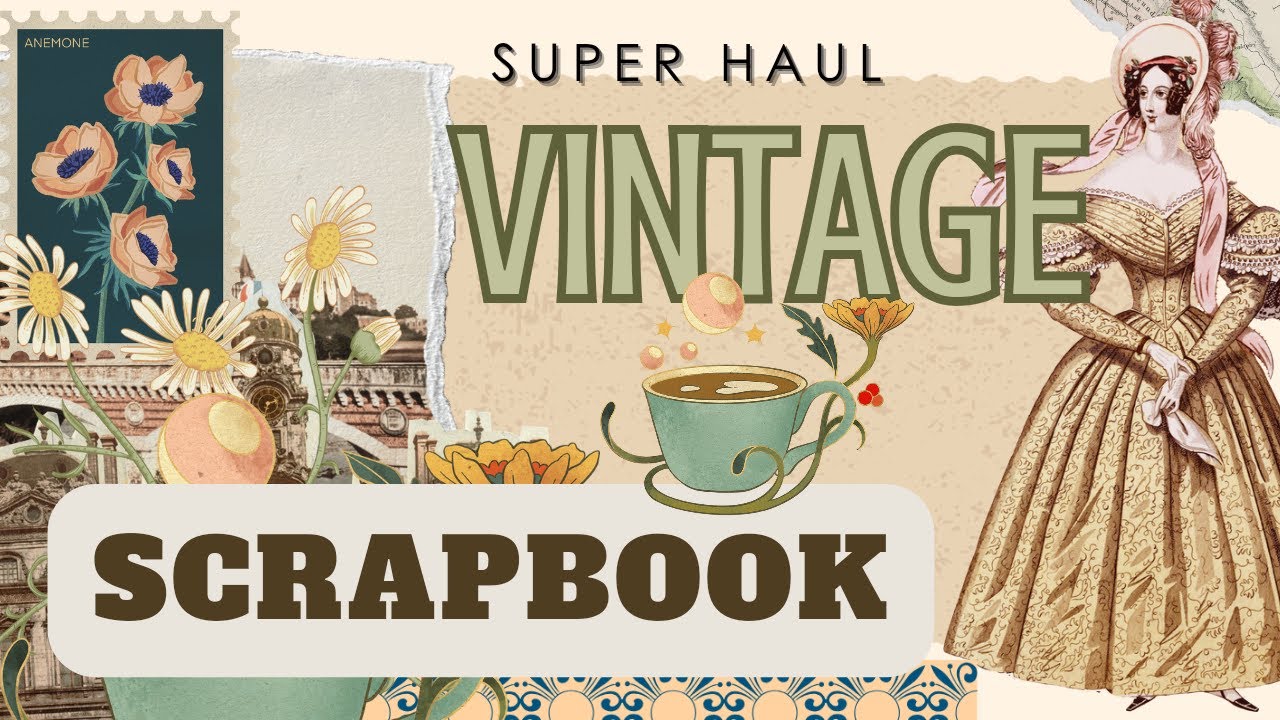 Mega #haul #papeleriabonita #vintage ☕¿Como usarla? ☕Te doy ejemplos #ideas #scrapbooking  #mesones