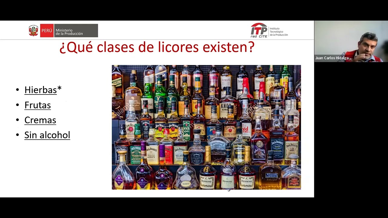 Elaboraci&oacute;n de macerados y licores