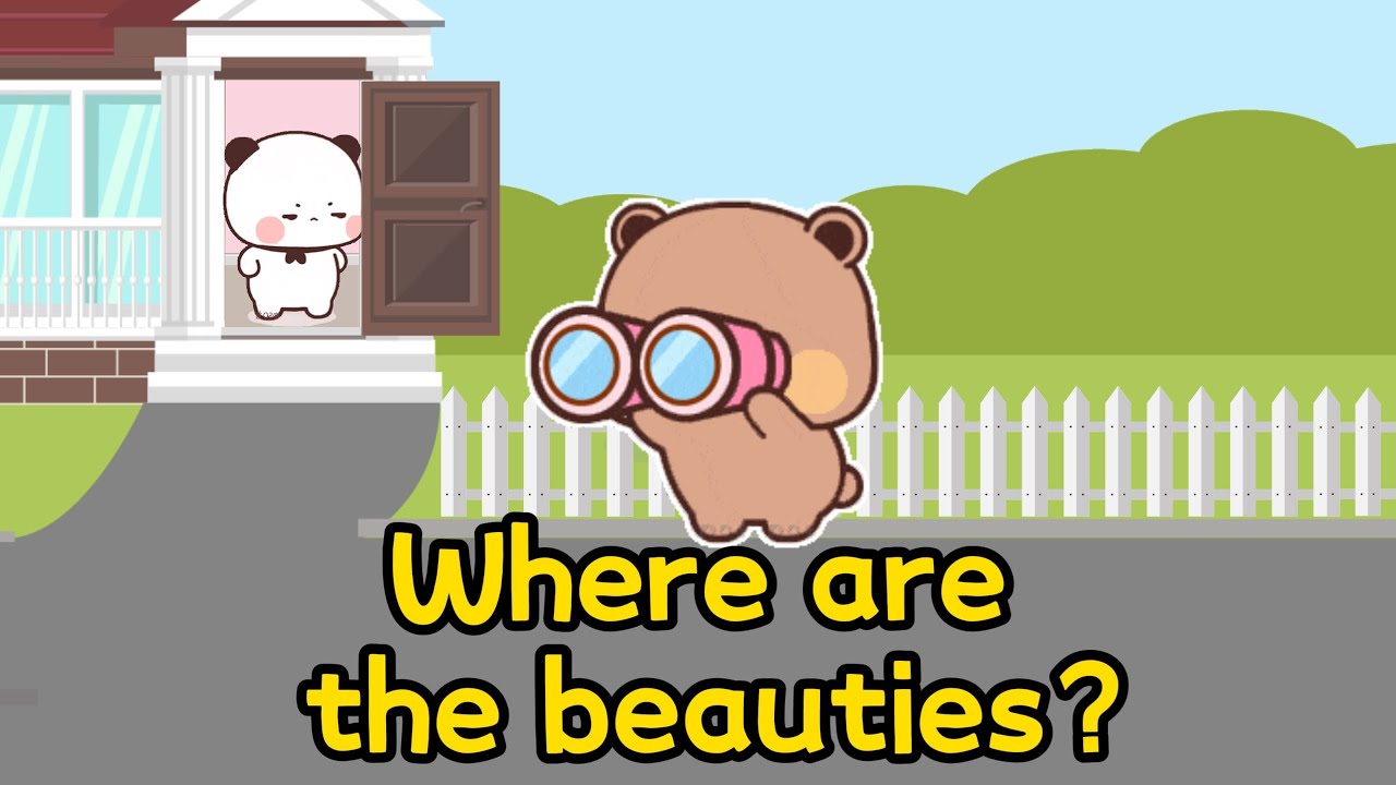 Honey, there's a beautiful woman outside.| Bubududu | Animation Stories |#bubududu #funny