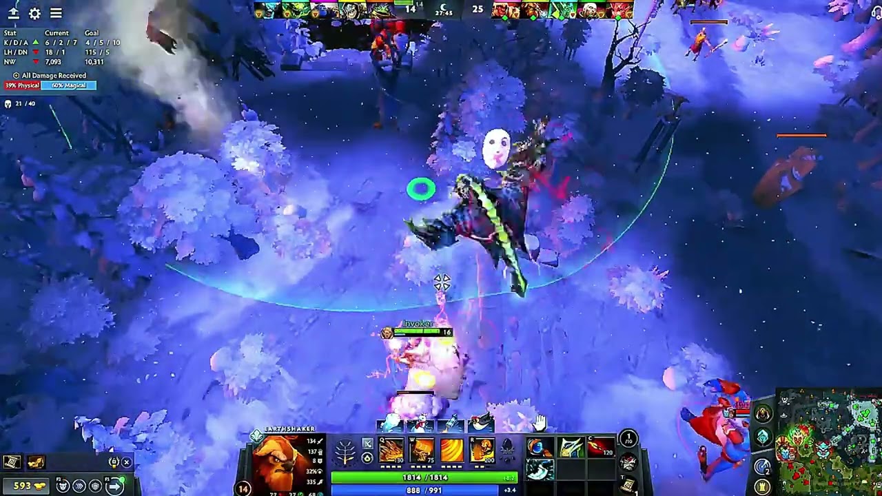 Dota2 Earthshaker | just enjoy the Moment with this hero
