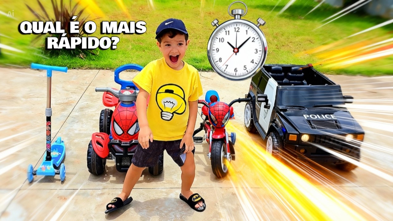 Cronometramos TUDO… Olha Quem GANHOU!