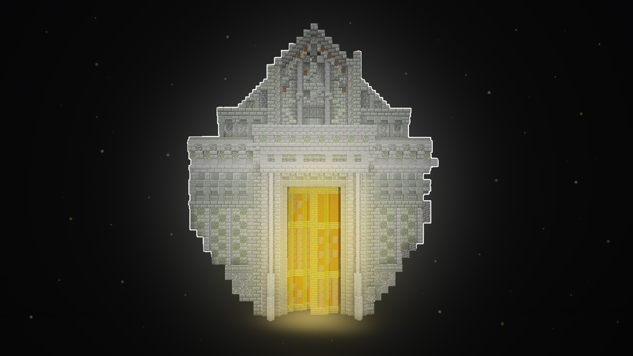 ปริศนาหมู่บ้านหลังประตูเหลือง Minecraft ARG