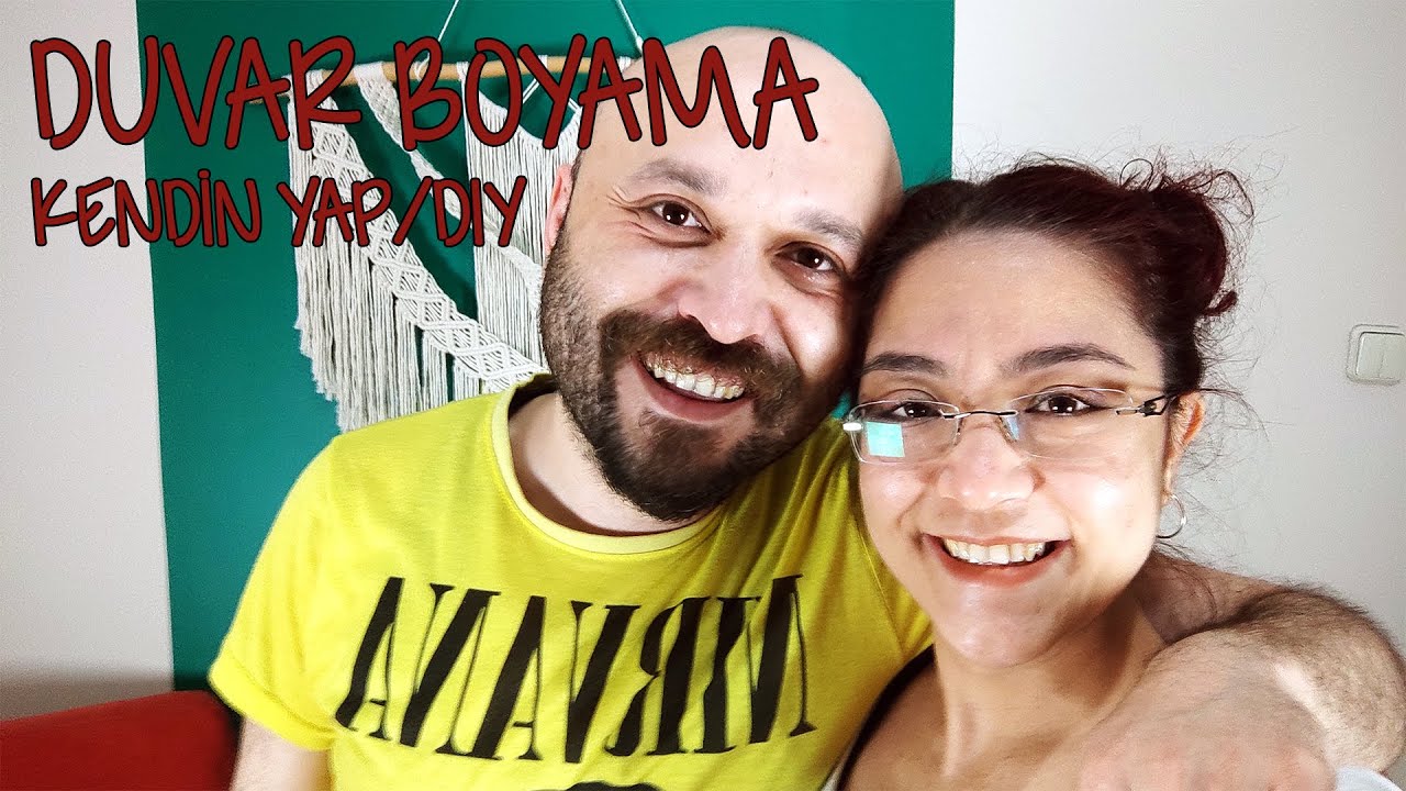 DUVAR BOYAMA | VLOG (Alçı ile duvar onarımından 2 kat boyaya kadar her şey)