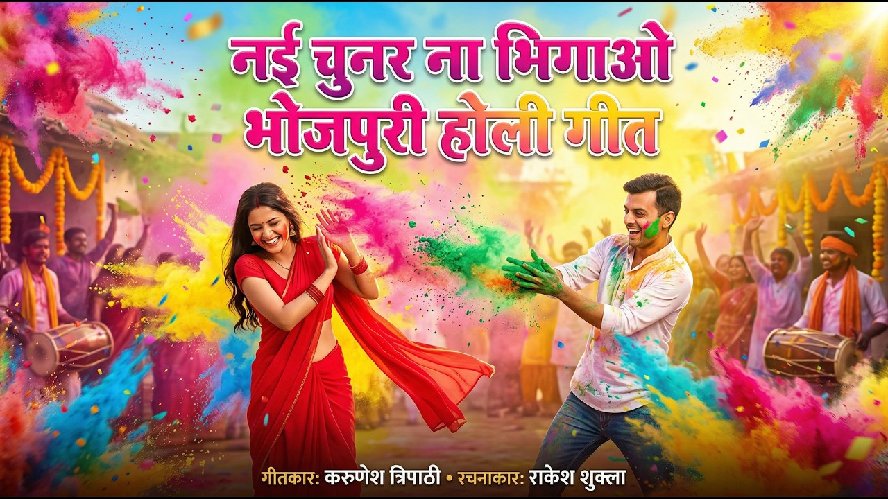 नई चुनर ना भिगाओ 😳 | नाही फेंको गुलाल | New Bhojpuri Holi Song 2026