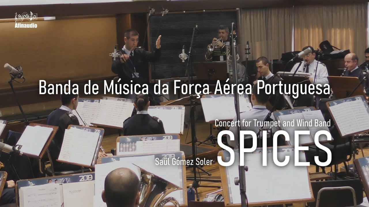 ⏺️ Spices - Concert for Trumpet and Wind Band ♫ Saul Gomez Soler (FAP)
